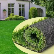 AYOHA Artificial Turf 3' x 5' Realistic Synthetic Grass, 1.38" Pile Height, F...
