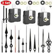 DIY Clock Movement Quartz Mechanism Wall Replacement Repair Tool Parts Hands Kit