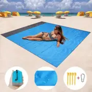 Sand Free Beach Blanket Water Resistant & Sand Proof Beach Mat Soft 200 x 210cm