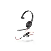 Poly Blackwire C5210 Monaural USB-A Corded Headset w/3.5mm