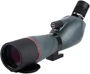 20-60x60 Waterproof Spotting Scope -BAK4 Angled Spotting Scope for Bird Watching Target Shooting Archery Scenery - with Tripod - Get The World into Screen