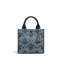 在飛比找樂天市場購物網優惠-COACH BAPE X COACH TOTE 22 香布雷