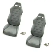 2 Seats Rubber Scale Gray For Axial Wraith 90018 RC Rock Crawler Truck Car B