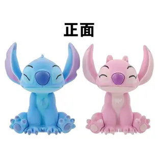 【正版授權】Enesco 毛茸茸 史迪奇和安琪 塑像 公仔 精品雕塑 星際寶貝 Stitch 迪士尼 Disney - 376872