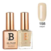 Billionaire Gel Polish UV LED & Nail Lacquer Duo 198 Crayon 15ml