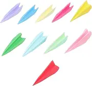 SHINEOFI Plane Origami Paper Plane Toys for Kids 100pcs Set Educational Craft Toy Safe Easy to Use