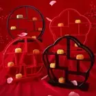 Chinese Style Cupcake Dessert Plate Model Toy Display Stand Party Favors