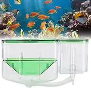 Fish Isolation Box Incubator for Aquarium Tanks, Breeding Box for Shrimp, Sea Clownfish, and Injured Small Fish