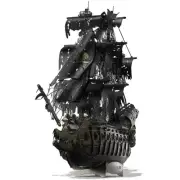 Building Blocks - 3D Metal Puzzle Pirate Ship Model The Flying Dutchman