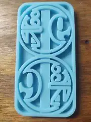 Bulk lot of 85 molds Platform silicone straw topper mold