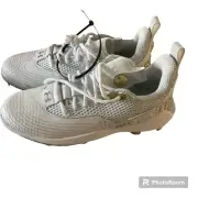 Under Armour UA NIB White Harper 7 Low ST Baseball Cleats Men’s Sz 8.5 MSRP $130