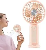 Handheld Fan, Table Cooling Fan, Long Battery Life, Lightweight Outdoor Cooler for Camping Construction Site Workout Festival Events