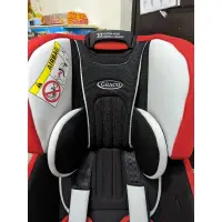 在飛比找蝦皮購物優惠-Graco milestone 紅黑色兒童安全座椅 兒童汽車