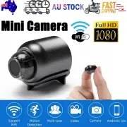 HD 1080P Mini Hidden Spy Camera WiFi Wireless Night Vision Motion Detection AU