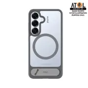 EFM Alta Case with D3O BIO for Samsung Galaxy S25 - Grey/Clear