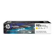 HP No. 981X Yellow Ink Cartridge