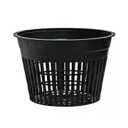 (QTY 10) 6" INCH MESH NET POT CUP HYDROPONICS AEROPONICS