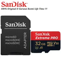 在飛比找蝦皮購物優惠-Sandisk Extreme Pro MicroSD 32
