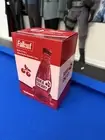 Bethesda Fallout Nuka Cola Cherry Glass Rocket Bottle + Caps Replica IN HAND USA
