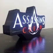 ASSASSIN'S CREED Light Box with RGB LEDs, Decorative Items for Streamer, Gamers