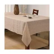 BLUE FLOWER CO Premium 100% Pure Linen Tablecloth 60"x120" Rectangle, Natural...