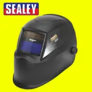 Sealey S01000 Solar Powered Auto Darkening Welding Helmet Shade MIG ARC New