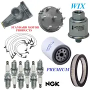 Tune Up Kit Filters Cap Wire Spark Plugs For FORD THUNDERBIRD V6 3.8L 2 Bbl 1983 (for: Ford)