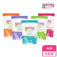 在飛比找momo購物網優惠-【spring 曙光】天然無穀全齡貓飼料4磅/1.81kg(