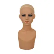 Mannequin Head Lightweight Portable Wig Display Stand for Hat Wigs Sunglass