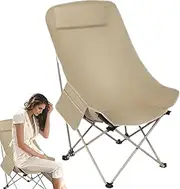 Folding Camping Chair,Portable Backpacking Chair - Ergonomic Breathable Seat Camping Gear for Yard Beach Fishing Travel Sports Patio Hiking