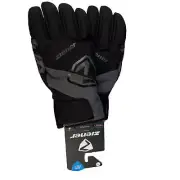 Ziener Ski Gloves Gauri Aquashield Waterproof Black Gray 12757 New
