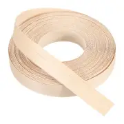 Maple Edge Banding, 1 in x 49.2 ft Wood Veneer Tape, Pre-glued Flexible