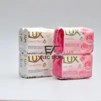 在飛比找蝦皮購物優惠-一套 4 LUX 軟玫瑰和山茶花白泰國肥皂蛋糕 (4x55g