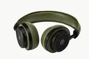 Master & Dynamic MW50 On/Over-Ear Wireless Bluetooth Metal Construction Lamb Skin Leather Headset Olive