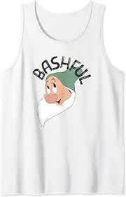 [Disney] Snow White and the Seven Dwarfs Bashful Big Face Tank Top