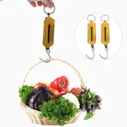 2 Pcs Besportble Spring Scale Hanging Mechanical Scales Hook