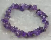 Amethyst Chip Bracelet