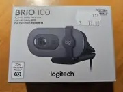 Logitech BRIO 100 Full HD 1080p webcam + built-in mic NEW in Box RRP $79