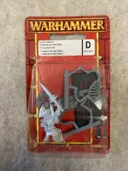 Warhammer Fantasy Hell Knight Mounted Blister NIP Vampire Counts Undead 2002