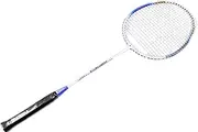 Aluminum Alloy Badminton Racket Double Racket Training Badminton Racket-Blue