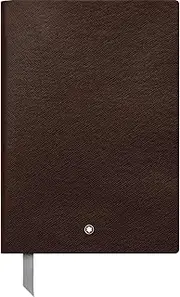 Montblanc Notebook Tobacco Lined #146 Fine Stationery 113590 – Elegant Journal with Leather Binding and Ruled Pages – 1 x (5.9 x 8.2 in.)
