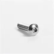 20/50/100pcs 3mm 304 Stainless Steel Hexagon Socket Pan Head Screws M3 X 4 5 6 8 10 40 45 50mm Cup Head Hexagon Socket Bolts(M3X25mm 50pcs)