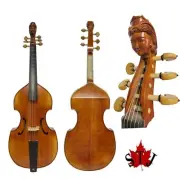 Baroque Style SONG Maestro 6 strings 29" viola da gamba carving woman scroll