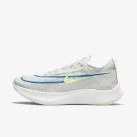 在飛比找Yahoo!奇摩拍賣優惠-NIKE Zoom Fly 4 白 螢光綠 避震透氣舒適 運