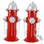 2 Pcs 14.5 in Fire Hydrant for Small Dogs to Pee Puppy Training Pee Post