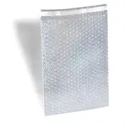 250 5 x 10.5 Clear Bubble Out Bags Protective Wrap Pouches Self Seal 5x10 ezseal