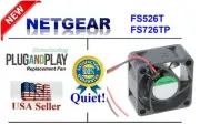 1x Quiet New replacement fan for NETGEAR ProSafe FS526T Smart Switch