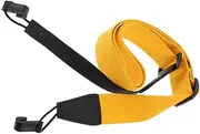 ifundom Creative Ukulele Supply Buckle Strap No-hole Design Comfortable Fit Yellow Perfect Present for Learners