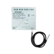 Zigbee Temperature Controller with Waterproof Temperature Sensor Probe Tuya a...