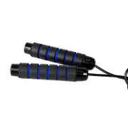 Topko Heavy Weighted Skipping Jump Rope Blue / Black
